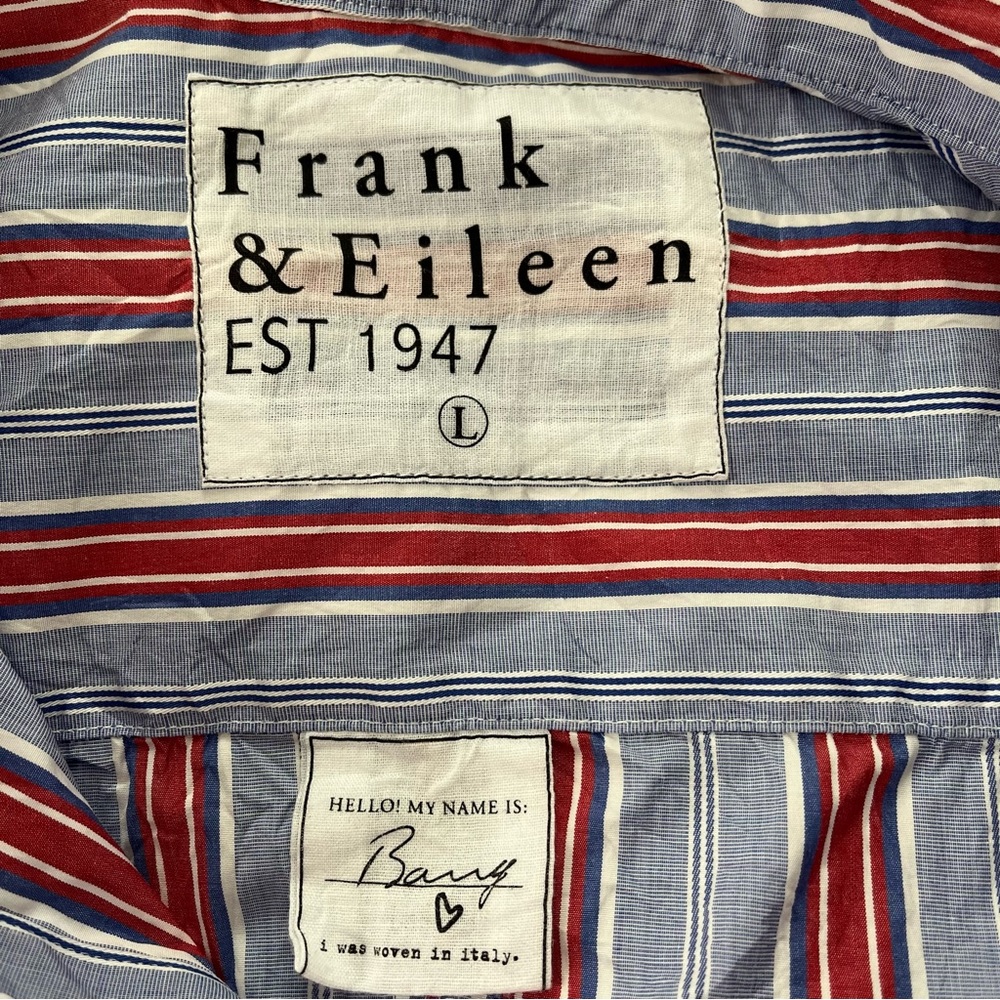 Frank and Eileen Barry Crinkle Woven Button Up Shirt - Picture 11 of 13